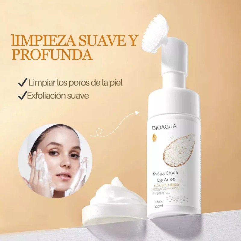 Universo en Linea Duo Limpieza Facial Espuma Exfoliante Y Mascarilla