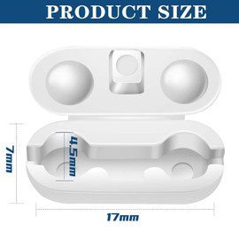 YAZANY 20Pcs Roller Blind Chain Connectors, Blind Cord Connector Replacement Pull Ball Chain Connectors for 4.5mm Roller, Roman, and Vertical Blinds