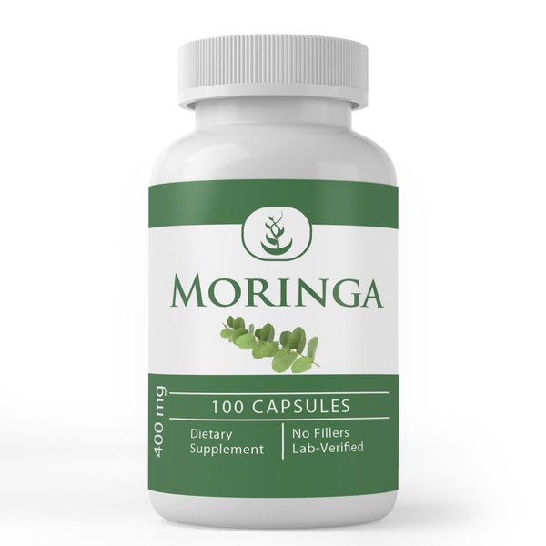 Pure Original Ingredients Moringa Oleifera (100 Capsules) Always Pure, No