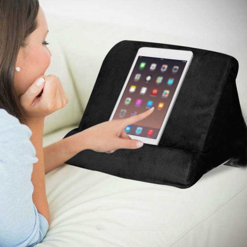 Multi Angle Soft Tablet Stand Pillow Reading Holder for Mobile