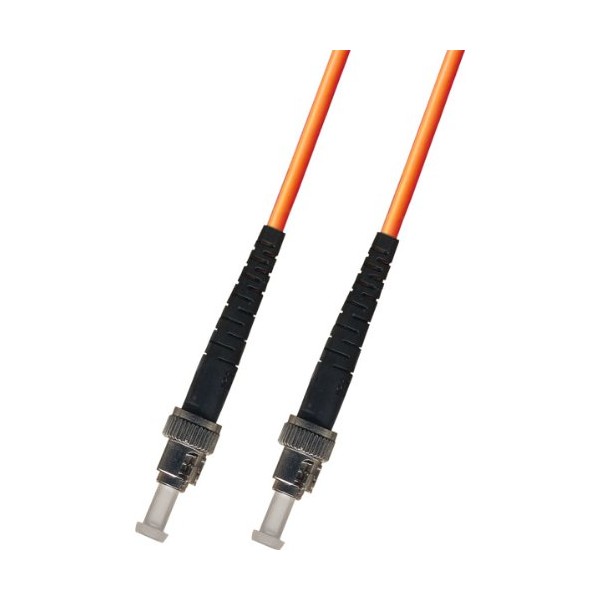 1M Multimode Simplex Fiber Optic Cable (62.5/125) - ST to