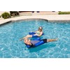 Poolmaster Water Chair Inflatable Swimming Pool Float Lounge, Blue