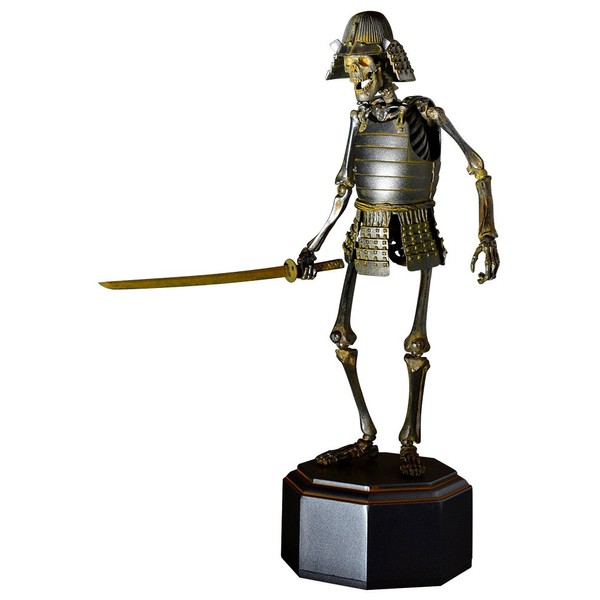 Good Smile Takeyashiki Jizai Okimono: KT-009 Samurai Skeleton Action Figure (Iron Version)