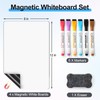 4 PACK Magnetic Dry Erase Board Sheet for Fridge, 12"x8"
