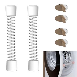 Hayaww Pack of 2 Washing Machine Door Support for Washing Machine Front Loader Wash Door Support Magnetic Washing Machine Door Holder for Front Loader Washing Machine Washing Machine Door Open (A)