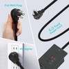 45W Recessed Power Strip USB C, Flush Mount Desk Extender