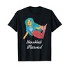 Hanukkah Mermaid Cute Chanukah Jewish Menorah Family Holiday Maglietta
