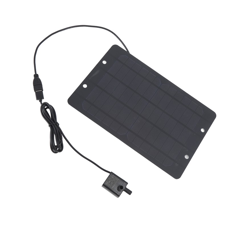 Solar Water Fountain Pump Set 6V 10W USB Solar Fountain