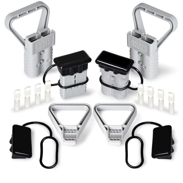 ANCHImsr Kit 350 Amp 4Pcs Connectors Plugs 350A Quick Connect