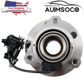 AUIMSOCO For Chevy Malibu 2004 2005-2012 Pontiac G6 Aura Set 1 Front Wheel Bearing Hub