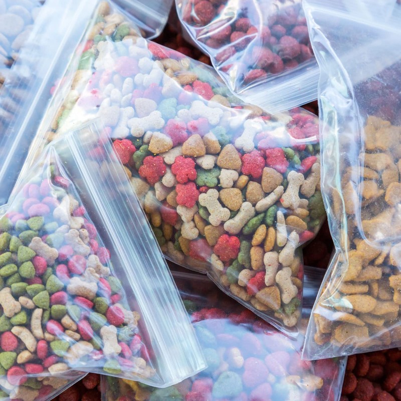 Clear Hermetically Sealed Plastic Bags Ideal for Freezing Food, Document