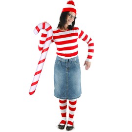 FINGOOO 2pc Christmas Inflatable Candy Cane, 90cm Giant Blow Up Candy Sticks for Xmas Ornaments Christmas Party Decoration