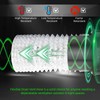 WDERAIR 4-Inch Aluminum Flexible Dryer Vent Hose Duct, 10FT HVAC