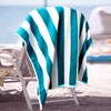 DAN RIVER 100% Rignspun Cotton Stripe Beach Towel Set –