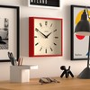 JONES CLOCKS® Box Wall Clock | Retro Square Clock |