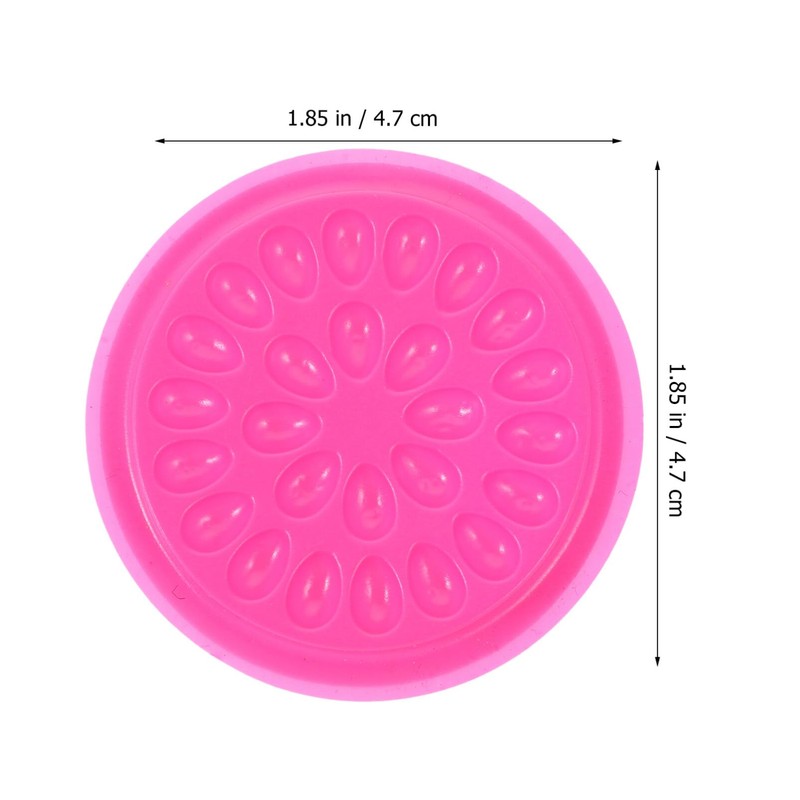Pack of 20 Eyelashes Glue Pad Plastic Shape Glue Pad