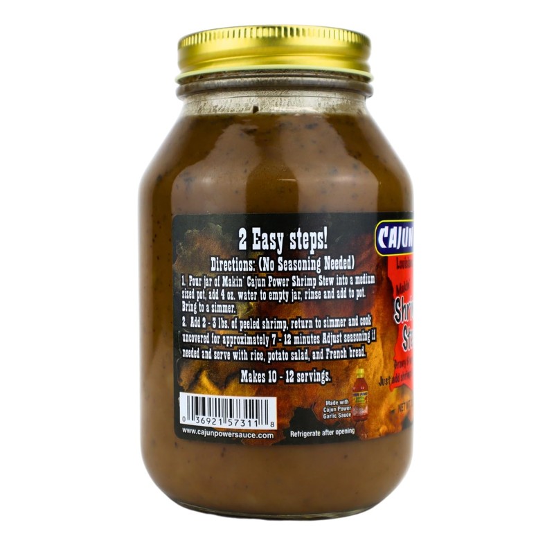 Cajun Power Shrimp Stew Base