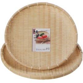 Koyanagi Sangyo 38075 Shallow Colander, Set of 2, φ10.6/11.8 inches (27/30 cm)