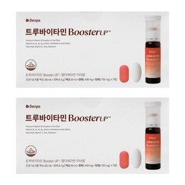 덴프스 트루바이타민 부스터 업 (액상20ml + 정제450mg + 정제750mg) x 7개입 2개 -SDL- DenFus TrueVitamin Booster Up (Liquid 20ml + Tablet 450mg + Tablet 750mg) x 7 Packs 2 Units -SDL-