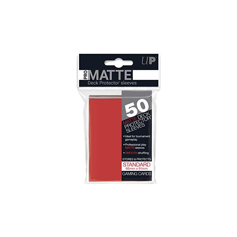 Ultra Pro Pro-Matte Red Deck Protector