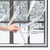 Flehomo 120 x 160 cm Window Insulation Kit, Adjustable Window