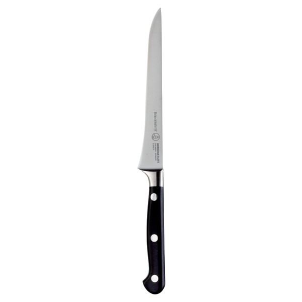 Messermeister Meridian Elite 6” Stiff Boning Knife - Fine German Steel Alloy Blade - Rust Resistant & Easy to Maintain
