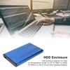 HDD Enclosure 2.5in 5Gbps 2TB Capacity Anti Static Hard Drive