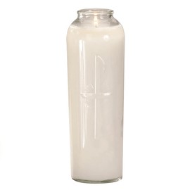 Trinity Church Supply Weekly Polarlite Candle Church Candles Stand Decoration Ideal for Weddings Special Events Parties Living Room, Pack of 12