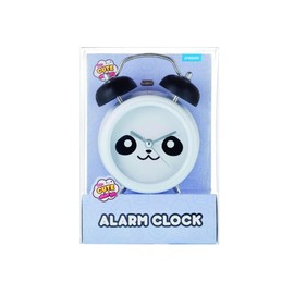 Gift Republic Shin Yu Panda Alarm Clock, Acrylonitrile Butadiene Styrene (ABS) Metal