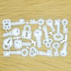 15 Small Lock & Key Metal Cutting Dies, Locks, Keys,