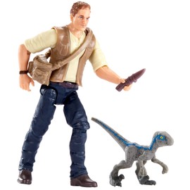 JURASSIC WORLD BASIC FIGURE Owen & Baby "Blue"