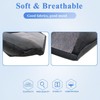NLQR Front Driver Side Bottom Replacement Cloth Seat Cover Dark