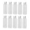 perfeclan 10x Travel Bottles for Toiletries Clear Liquid Sample Vial