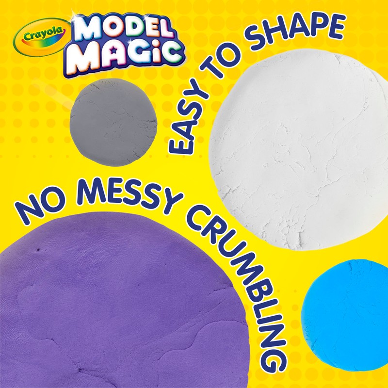 Crayola Model Magic Kit, Multicoloured, 22.86 x 13.97 x 2.03