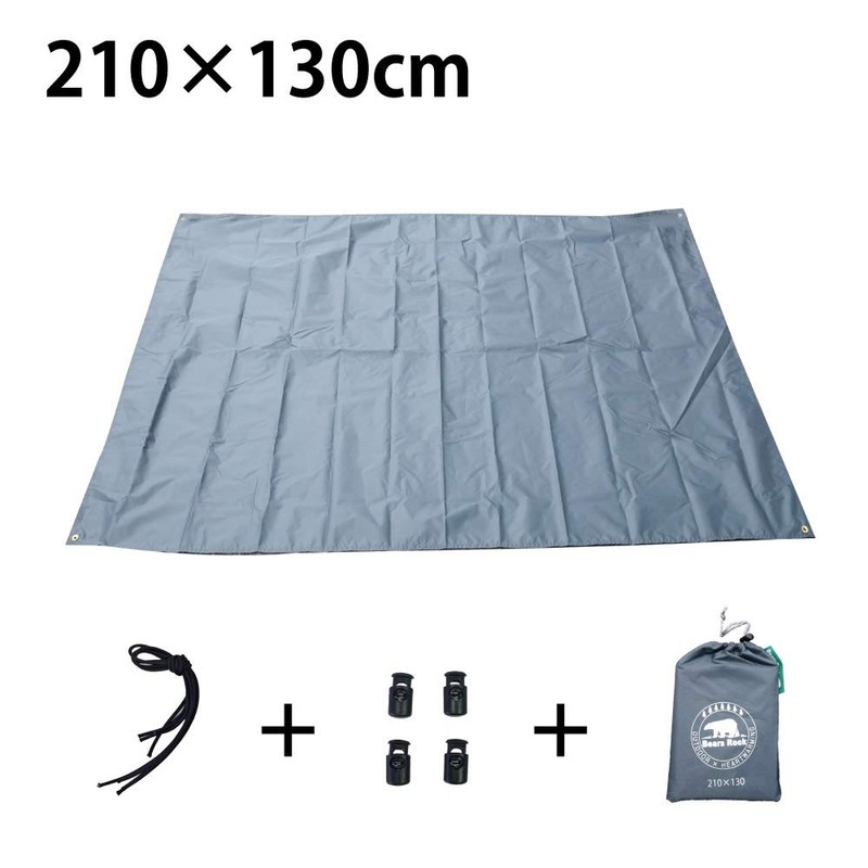 Bears Rock Bears Lock Ground Sheet for Tents, Hayabu Saten,