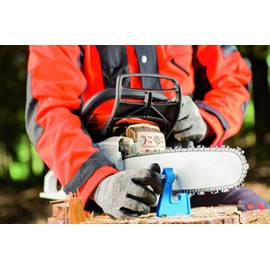 Pferd File Vise, 18301038 – to Securely Fix the Guide Rail when Sharpening the Saw Chain – Can be Used Flexibly On Site