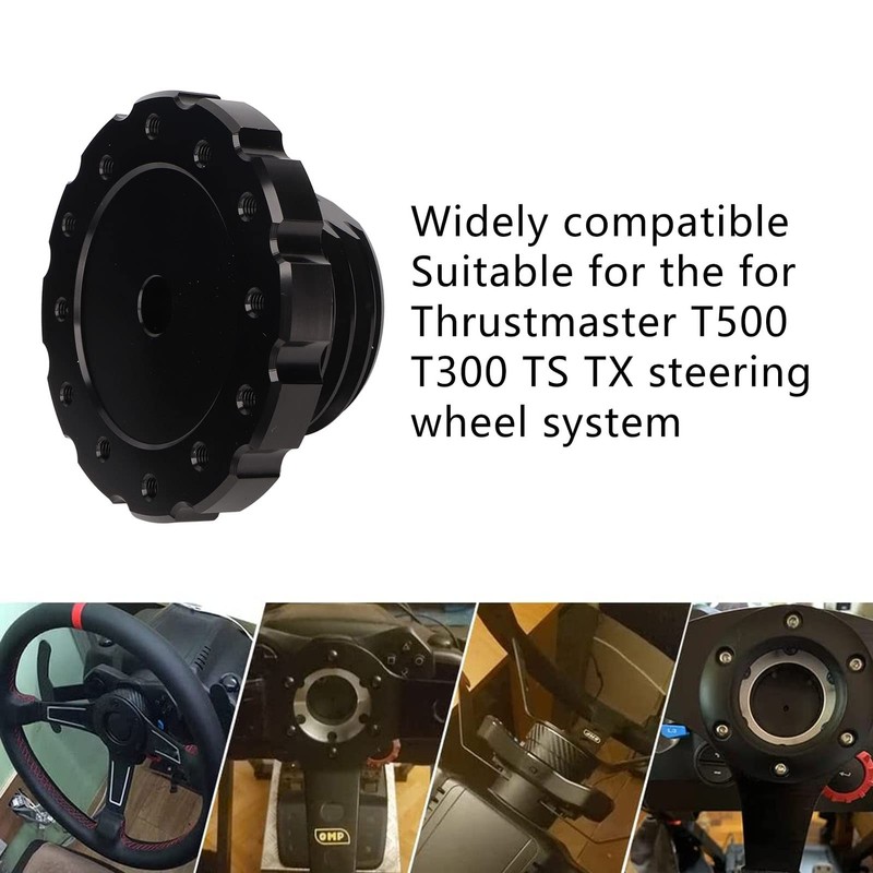 Gugxiom Steering Wheel Adapter 70mm PCD Steering Wheel Adapter Quick