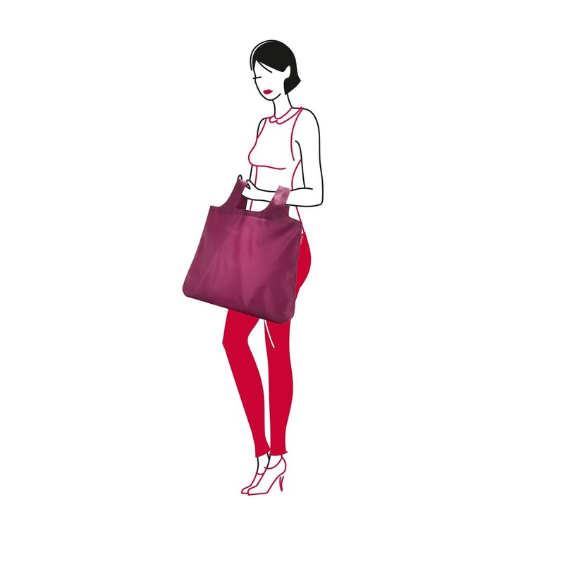 reisenthel mini maxi shopper pocket damson Maße: 45 x 53,5