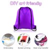 KUUQA 2Pcs Drawstring Backpack Bags Sports Cinch Sack String Backpack