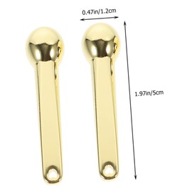 Baluue 2pcs Convenient Eye Massager Portable Eye Roller Tool Professional Roller Balls for Cream Application