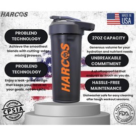 Protein Shaker Bottle 27oz – Made in USA | Leak-Proof Shaker Cup with Mixing cap| BPA-Free & Dishwasher Safe For Protein Shakes, Pre-Workout | 1,2,4 Pack (Pack Of 1 (Transparent with White Cap))