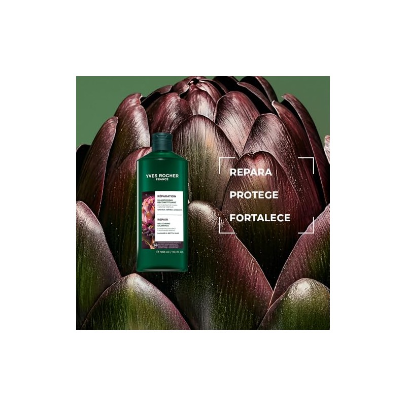 Yves Rocher - Kit Shampoo Reparación para Cabello Seco y