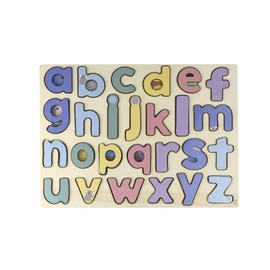 Koala Dream A–Z of Australian Animals Lowercase Puzzle – 26-Piece Wooden Alphabet Puzzle with Hidden Aussie Animals – Sorbet Pastel Colours – Educational Preschool Toy