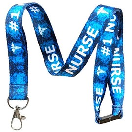 Execucat #1 Nurse Break Away Lanyard Keychain ID Badge Holder