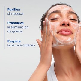 Ducray Keracnyl Gel Limpiador Facial y Corporal Espumoso para Piel Grasa con Tendencia al Acné, Ayuda a Eliminar Imperfecciones, Purifica sin resecar,