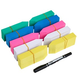 1000 Pcs Plant Tags, 4 Inch Plastic Garden Plant Pot Markers Waterproof Plant Labels, Multicolor