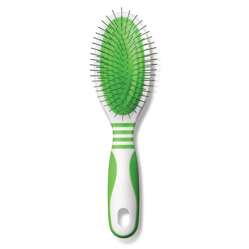 Andis Pet Pin Brush, Medium,White/Green