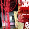 Crazy Sutra Polyester Blend Set of Love Heart Shape Curtain
