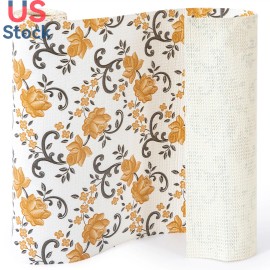 No Tariff Non Slip Cute Pattern PVC Shelf Liner Washable Durable Plastic Kitchen Drawers Multipurpose Protective Linerscolor: solid color, size: 45cm x 731cm