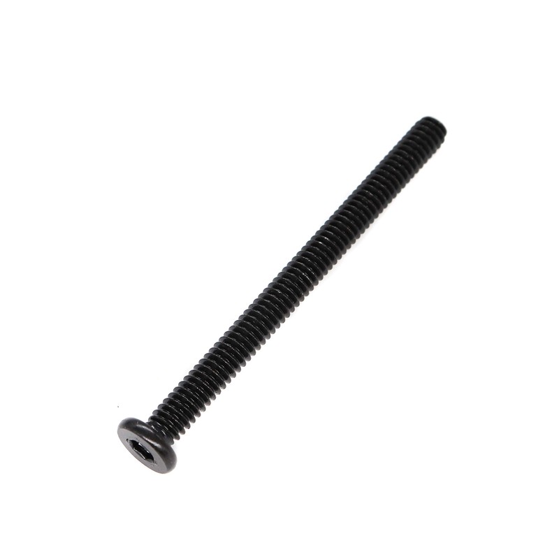 binifiMux 12pcs Black 1/4-20 x 2-3/4" Hex Socket Cap Screws